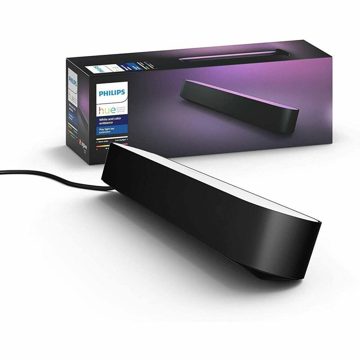 Portable Smart LED Lamp Philips 7820330P7 Black 1 W
